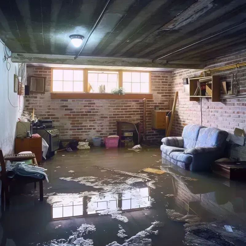 Flooded Basement Cleanup in Caledonia, MI